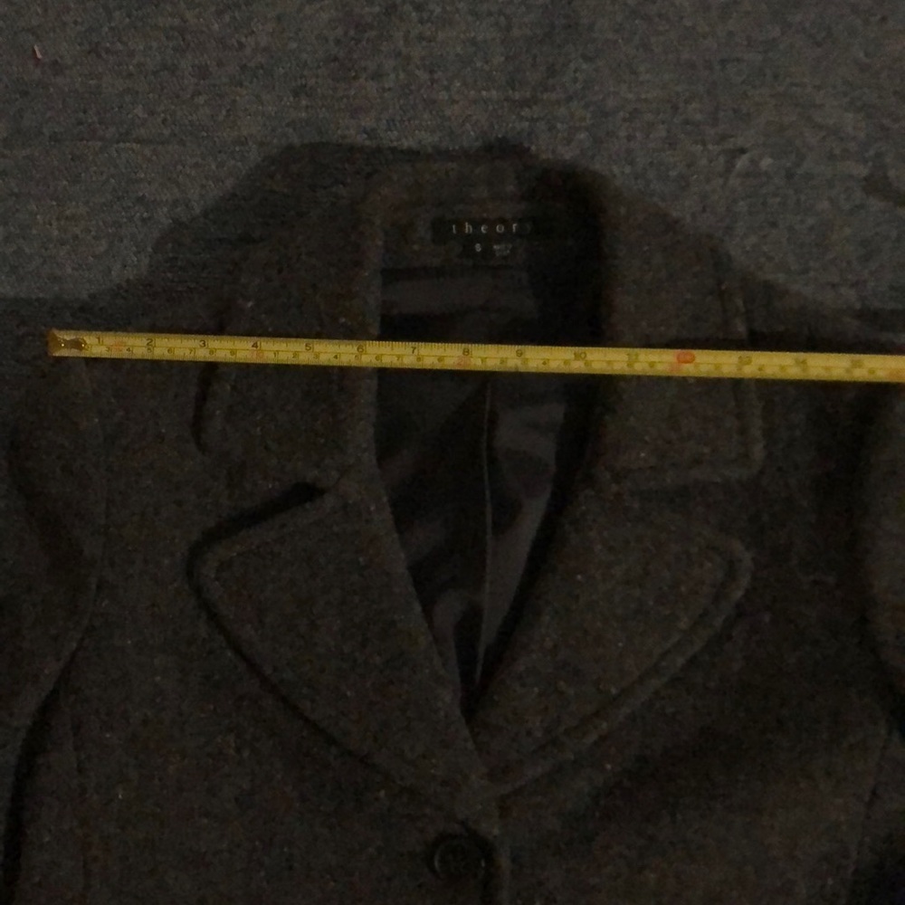 Theory tweed pea coat - Picture 7 of 8